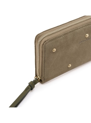 FREDs BRUDER The Beaded One Geldbörse Leder 19 cm in greyish khaki