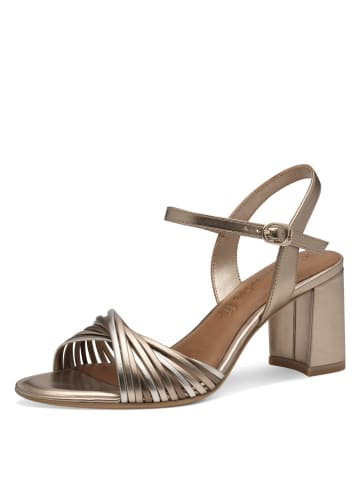 Tamaris Riemchensandaletten in Gold