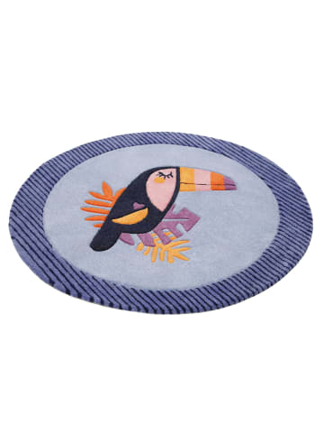 ESPRIT Kinderteppich E-Toucan in blau