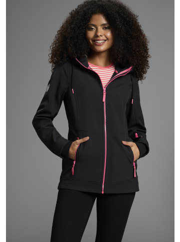 OCEAN SPORTSWEAR Softshelljacke in schwarz