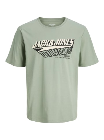 JACK & JONES PLUS T-shirt in Iceberg Green