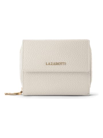 Lazarotti Bologna Leather Zip-Around Geldbörse Leder 12 cm in cream