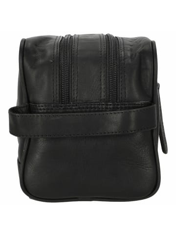 The Chesterfield Brand Stacey - Kulturbeutel Leder 24 cm (black) in schwarz