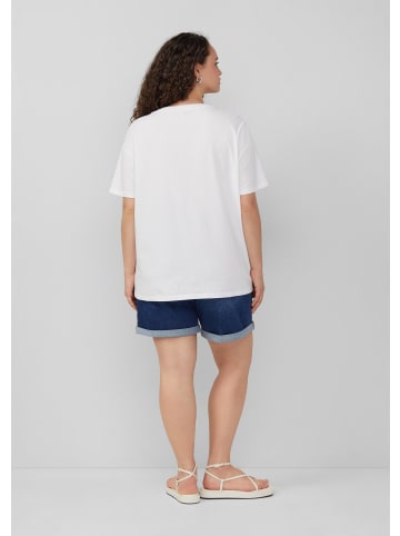 QS T-Shirt in 01D2_weiß