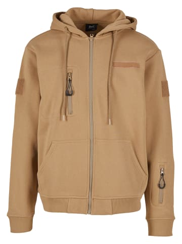 Brandit Sweat & Fleece - Hoodies Zipthrough in camel