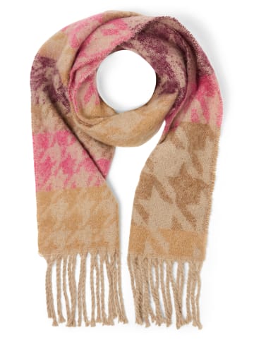 Barts Webschal Landina in beige mehrfarbig - 0001