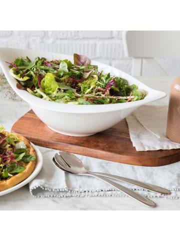 Salatbesteck Daily Line in Silber