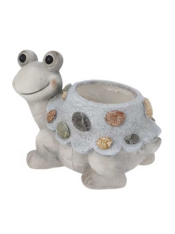 PROGARDEN Blumentopf in grau