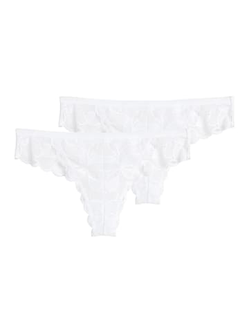 Marc O´Polo Bodywear String Tender Lace in Weiß