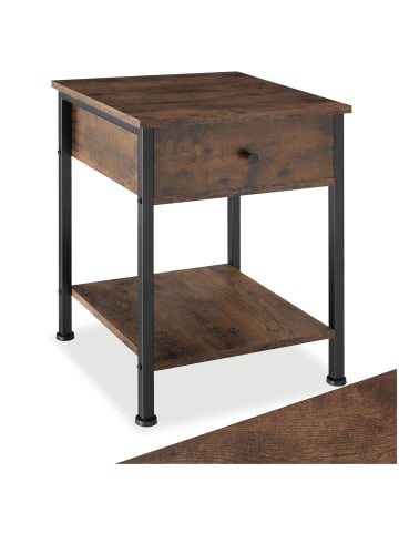 tectake Beistelltisch Bradford 40x40x55,5cm