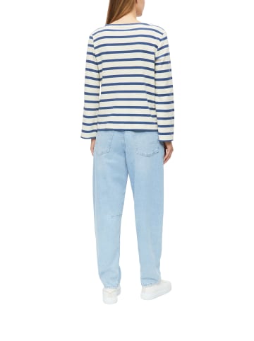 s.Oliver Strickpullover in ecru blau - 0001
