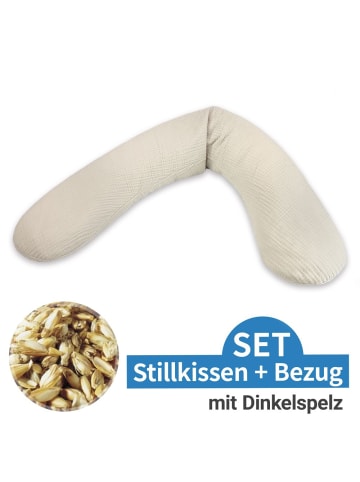 Theraline Stillkissen Das Original mit Dinkelspelz-Füllung in beige