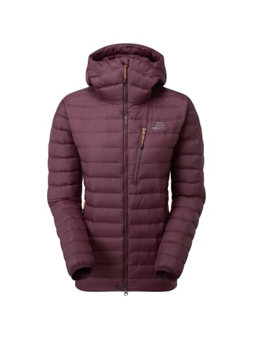 MOUNTAIN EQUIPMENT Funktionsjacke W EARTHRISE HOODED JACKET in Bordeaux