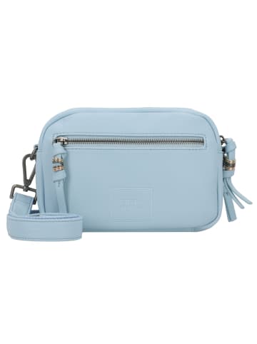 FREDs BRUDER Keep On Smiling Umhängetasche Leder 22 cm in shy blue