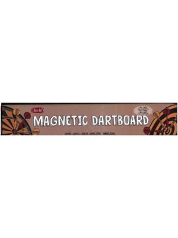 InVento Spielzeug - Retr-Oh: Magnetic Dartboard, 1 Dartboard, 6 Dart-Pfeile