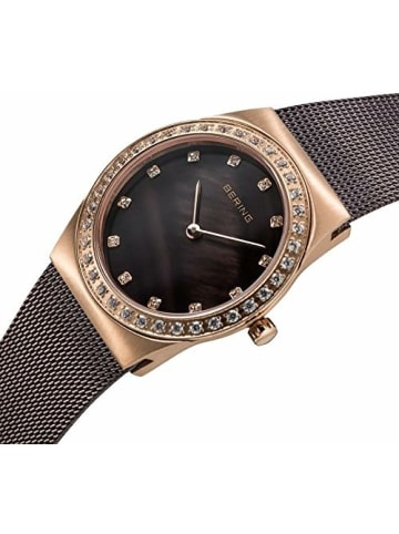 Bering Quarzuhr für Damen in silber