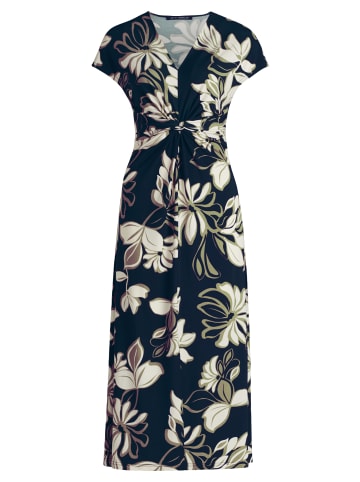 Betty Barclay Midikleid mit Raffung in Dark Blue/Green