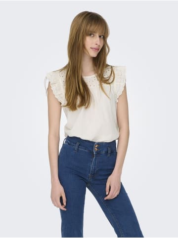JDY Top in Cloud Dancer