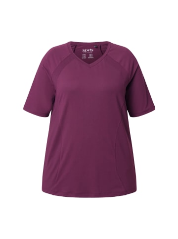 Ulla Popken Shirt in dunkle kirsche