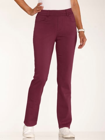 Sieh an! Jeans in bordeaux