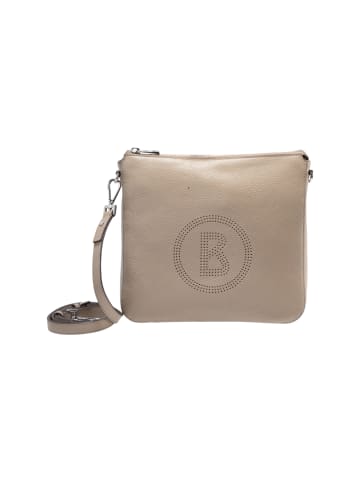 Bogner Schultertasche 'Sulden Hedwig in Taupe 24 x 21,5 x 5 cm'