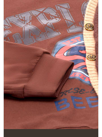 Homebase Damen Sweatshirt in Coffee