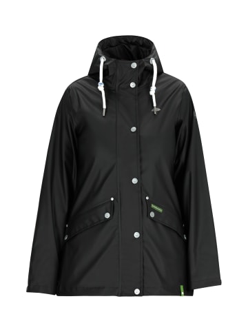 Schmuddelwedda Regenjacke in Schwarz