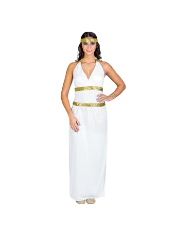 tectake Langes, edles Kleid, weiß