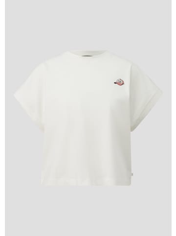 QS T-Shirt in 0200_creme