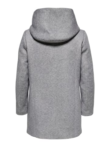 ONLY Carmakoma Mantel in Light Grey Melange