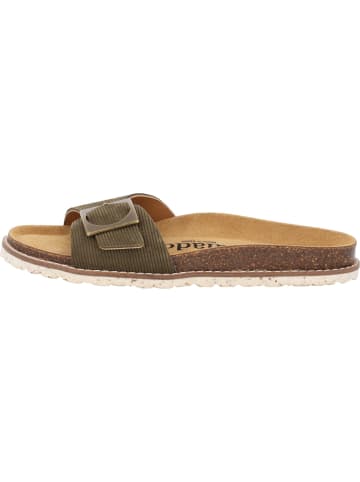 Palado Pantoletten Sardo Corda in Khaki