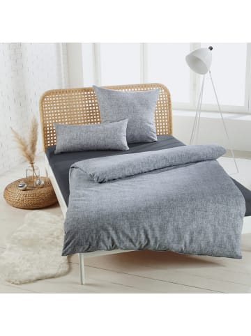 Dyckhoff Weichfrottier Bettwäsche in grau