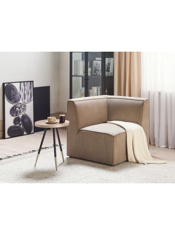 Beliani Sofaelement LEMVIG in Beige - (W) 83 x (H) 78 x (L) 83 cm