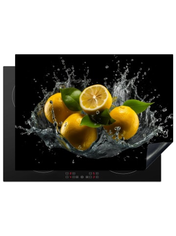 KitchenYeah Herdabdeckplatte Zitronen
