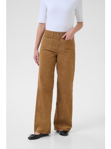 Kaffe Casual Hose KAmolly Regular fit in Toasted Coconut