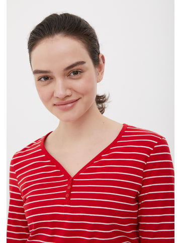 Finn Flare Langarmshirt Streifen in red