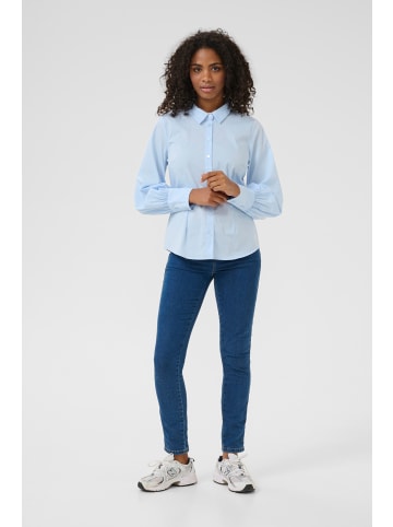 Kaffe Langarm - Hemd KAnicole Tight fit in Windsurfer CC.
