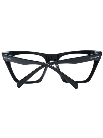 Skechers Damen Optische Fassungen Katzenauge Schwarz