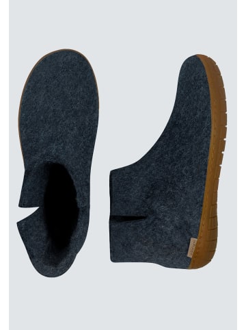 glerups Boots Naturkautschuksohle in Denim