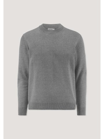 Hessnatur Hessnatur Strick Pullover Regular aus reiner Bio-Baumwolle in grau