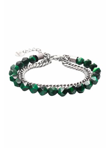 GT COLLECTION Armband Faceted-Bead in green