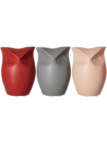 Ritzenhoff & Breker 3er Set Dekofiguren Eule Tiere 11,5 cm bunt in bunt