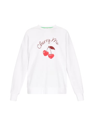 myMo Women Sweatshirt in white