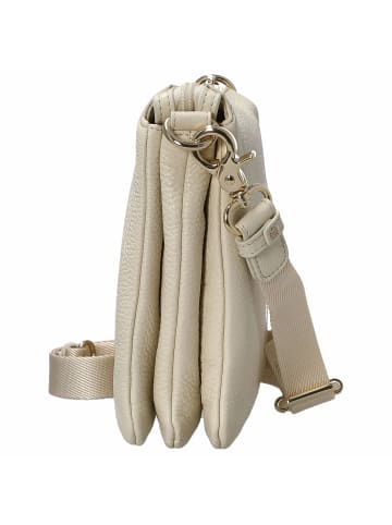 Mandarina Duck Mellow Leather - Umhängetasche 28 cm (almond) in almond