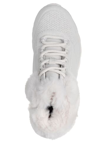 Skechers Sneakers Low UNO LITE - Cozy Leopard in weiß