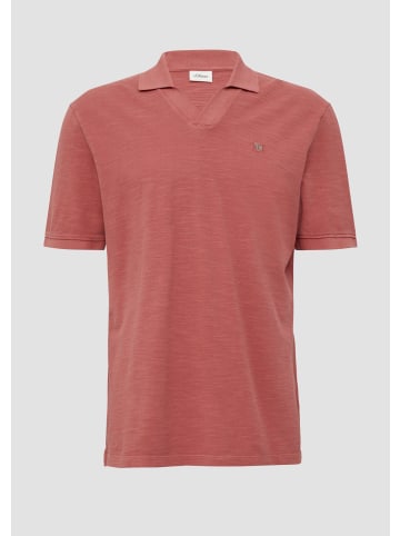 s.Oliver Polo-Shirt in 4291_himbeere