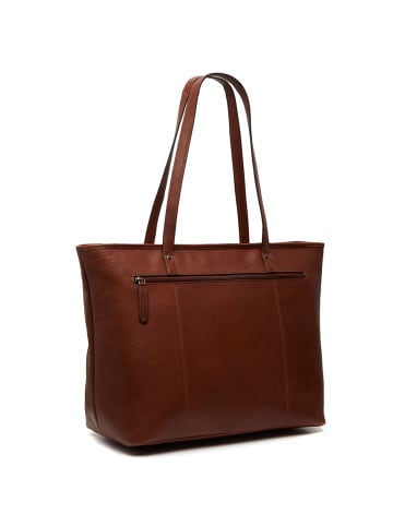 The Chesterfield Brand Salo Shopper Tasche Leder 39 cm Laptopfach in cognac