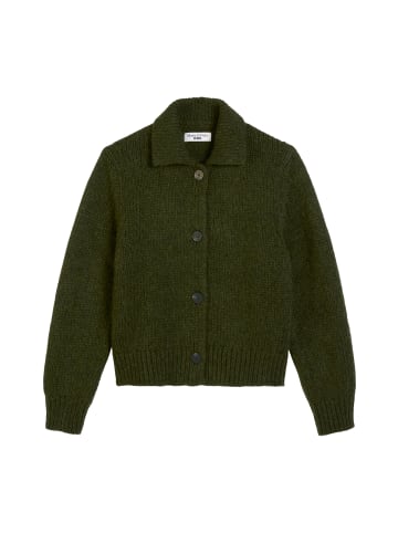 Marc O'Polo DENIM Chunky-Cardigan regular in Dark Green Melange