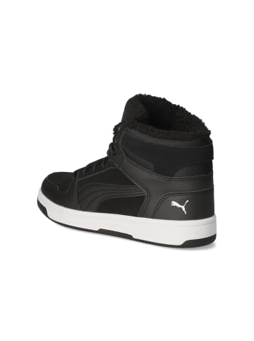 Puma High Sneaker REBOUND LAYUP FUR SD in Schwarz