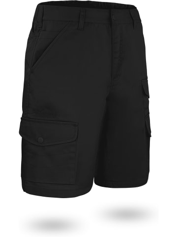 Normani Outdoor Sports Herren BDU Shorts Kebili in Schwarz